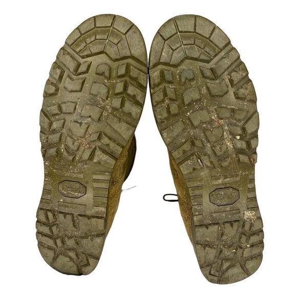 Danner Desert Acadia Boots 12 US WIDE EE 10" NO GTX Tan Combat 26000 Vibram Sole - Picture 8 of 9